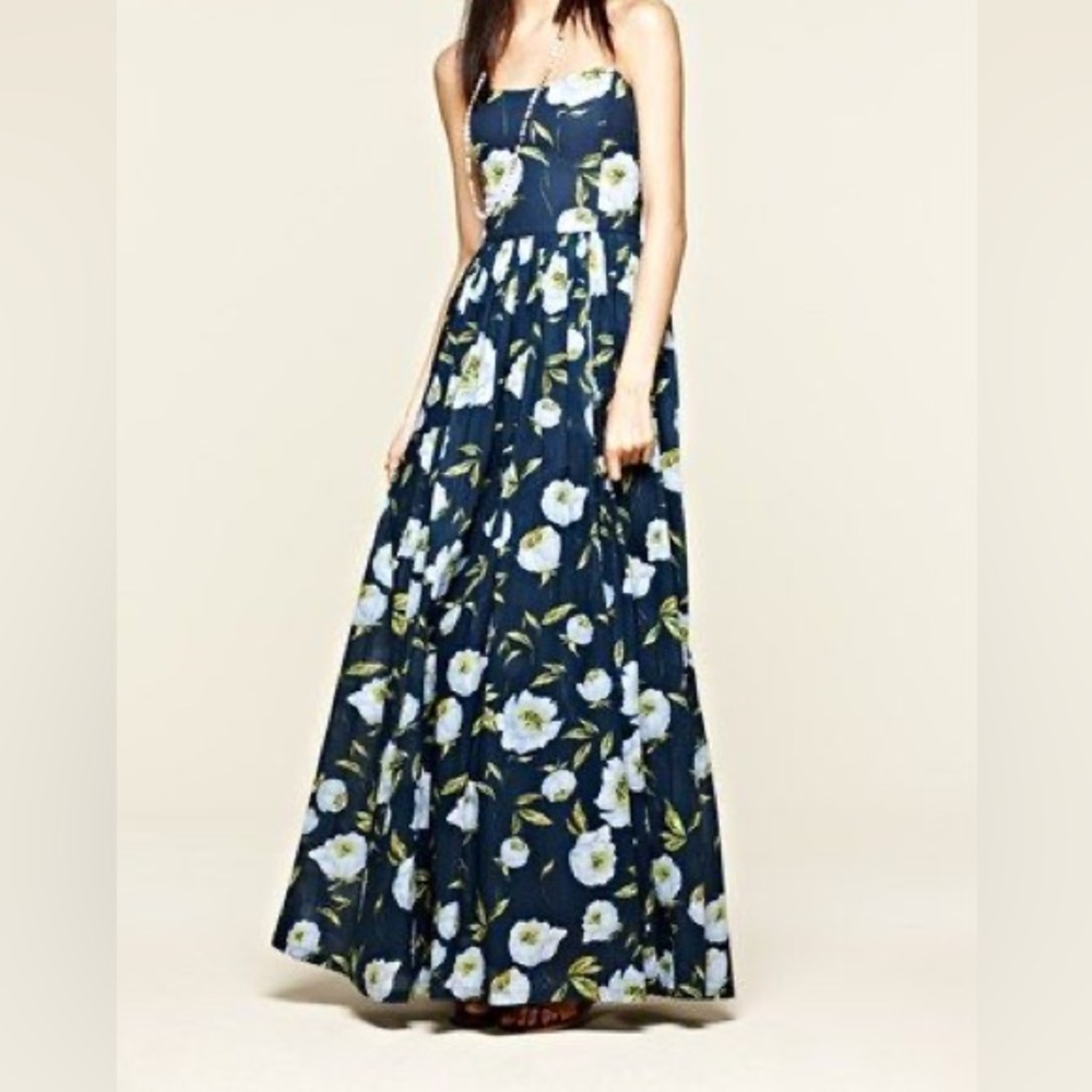 French Connection | “Spring Bloom” Cotton Maxi Dress | US 8
